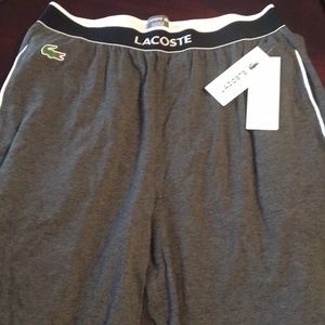 Lacoste men’s lounge sleepwear pant. Medium